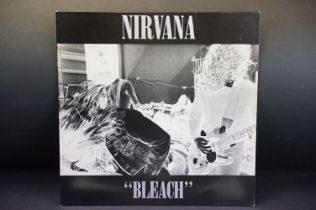 Vinyl - Nirvana – Bleach, original UK 1989 1st pressing, Tupelo Recording Company, TUPLP6. EX / EX