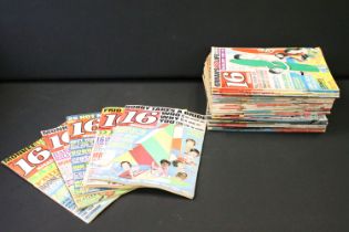 Memorabilia - Approx 35 copies of 16 magazine