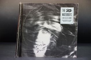 Vinyl / Autographs - Seven 12” singles by The Waterboys all signed by frontman Mike Scott. Condition