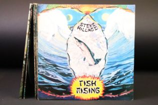 Vinyl - 6 Steve Hillage albums to include: Fish Rising, L, Motivation Radio (with printed inner),