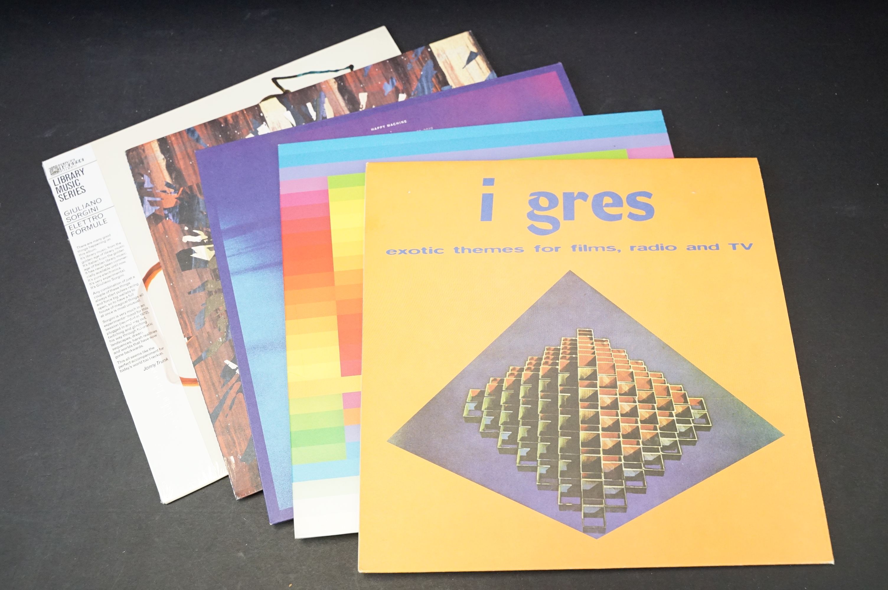 Vinyl - 15 Library music limited edition albums and one 10” album to include: Various – Themes About - Image 2 of 4