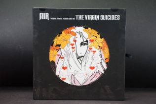 Box Set - Ltd edn Air The Virgin Suicides LP / CD Box Set, complete and ex with a few scuffs to