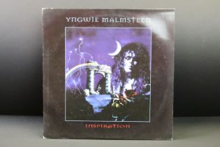 Vinyl - Yngwie Malmsteen – Inspiration, original UK 1996, Music For Nations Records MFN 200, with