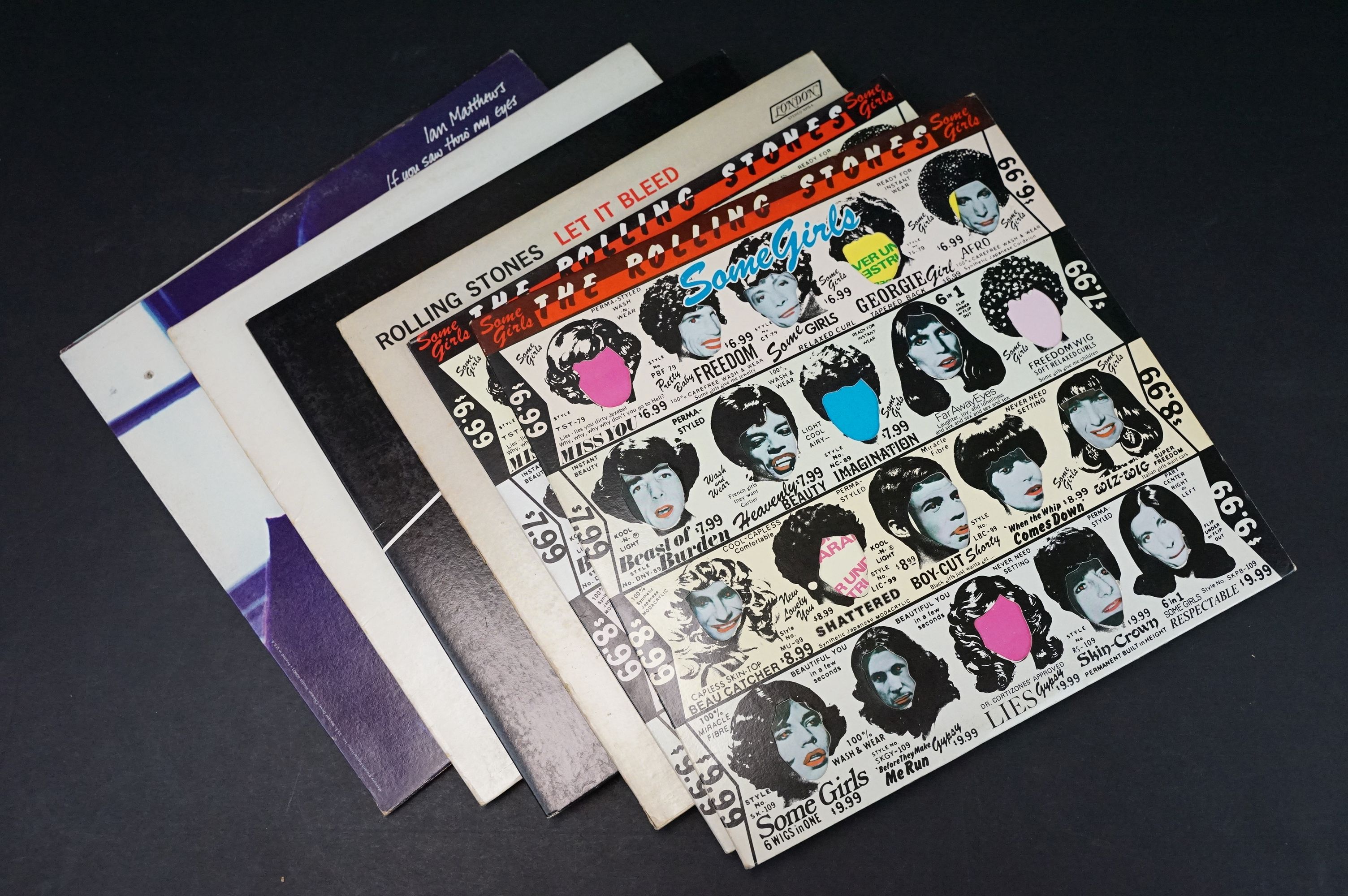Vinyl - Over 65 Rock & Pop LPs to include The Rolling Stones x 4 (inc Sticky Fingers, Some Girls), - Image 2 of 5
