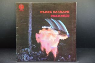 Vinyl - Black Sabbath - Paranoid LP on Vertigo Records 6360 011. Original UK 1970 pressing, fully