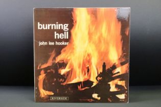 Vinyl - John Lee Hooker – Burning Hell. Original UK 1964 1st mono pressing on Riverside Records
