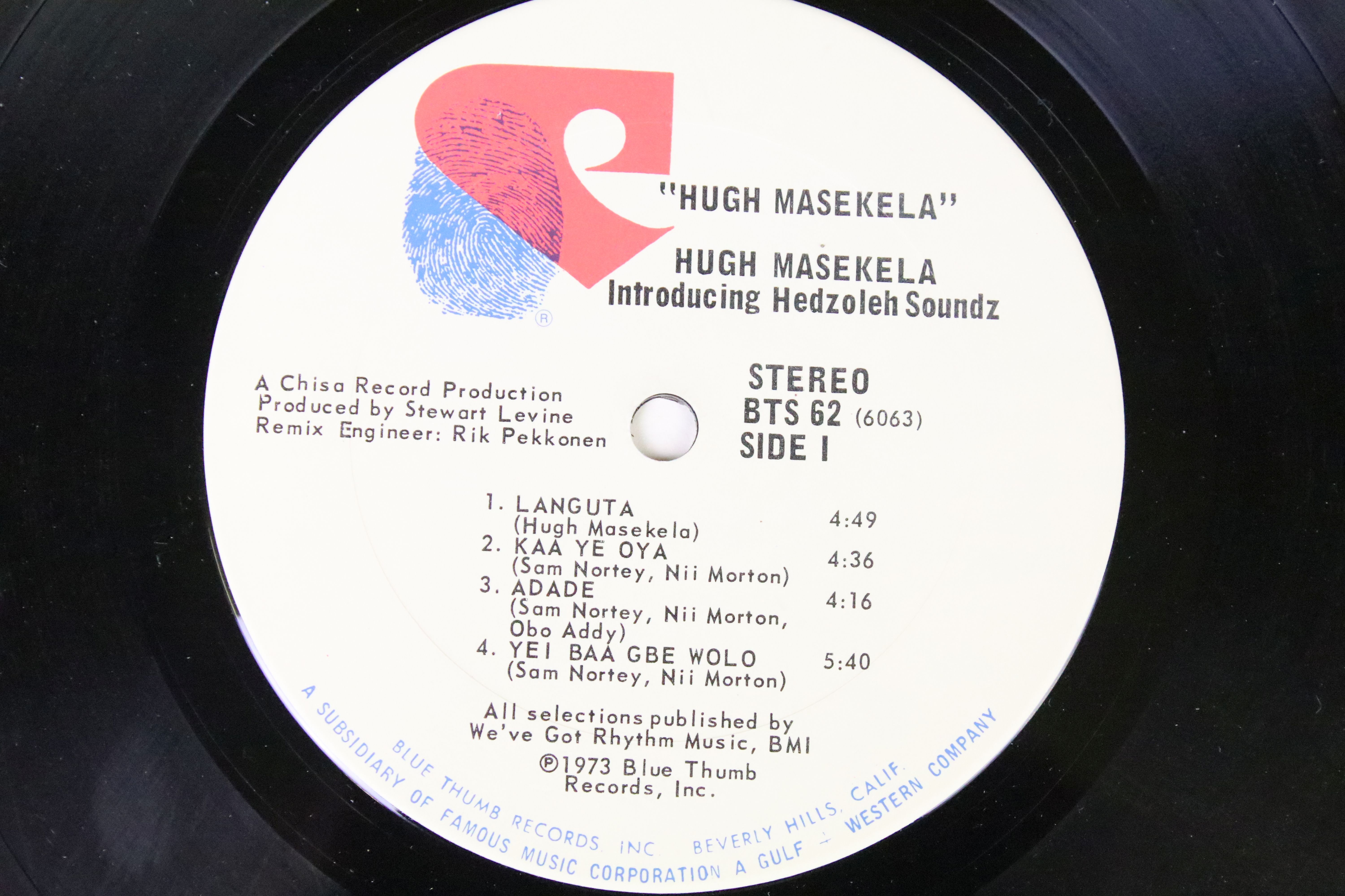 Vinyl / Autograph - Hugh Masekela Introducing Hedzoleh Soundz – Masekela Introducing Hedzoleh - Image 5 of 8