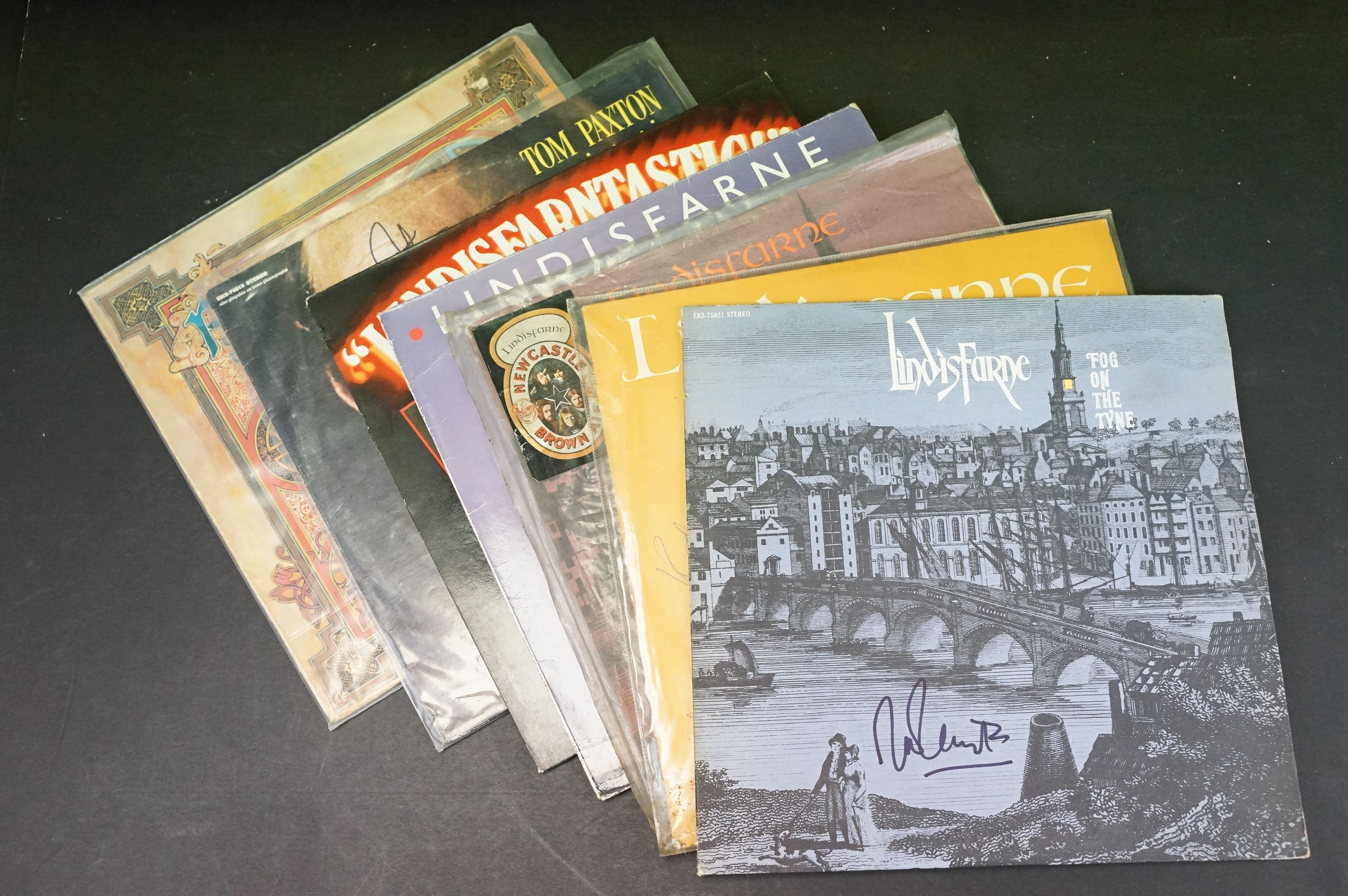 Vinyl / Autographs - Over 50 Folk Rock / Folk albums all signed by the artist or musicians, to - Image 3 of 4