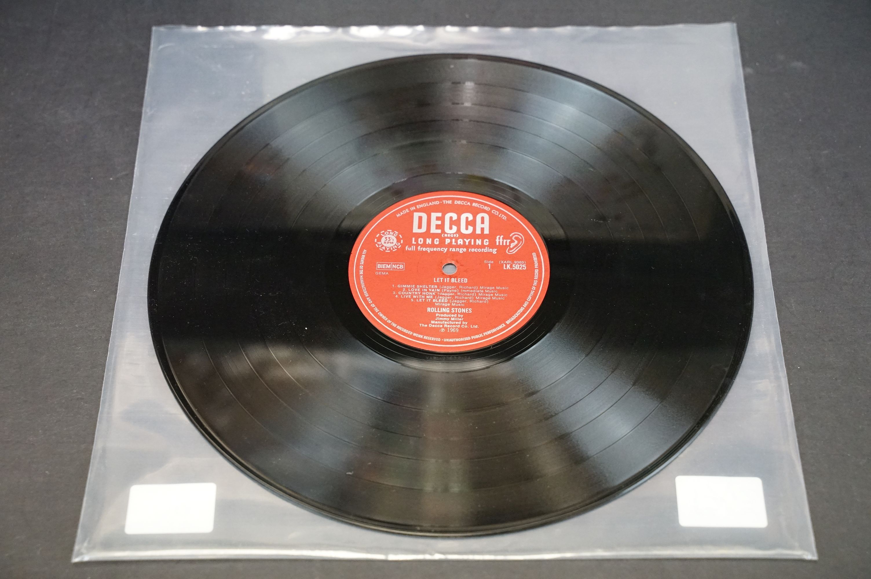 Vinyl - Rolling Stones Let It Bleed on Decca Records LK 5025. Mono pressing with unboxed Decca - Image 2 of 6