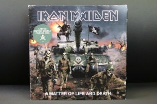 Vinyl - Iron Maiden – A Matter Of Life And Death, original UK 2006 1st pressing limited edition