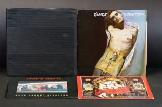 Vinyl - 3 albums and one 12” by Janes Addiction to include: Janes Addiction (US 1987, Triple X