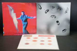 Vinyl / Autographs - 3 rare Peter Gabriel albums one signed by 3 musicians, to include: Up (double