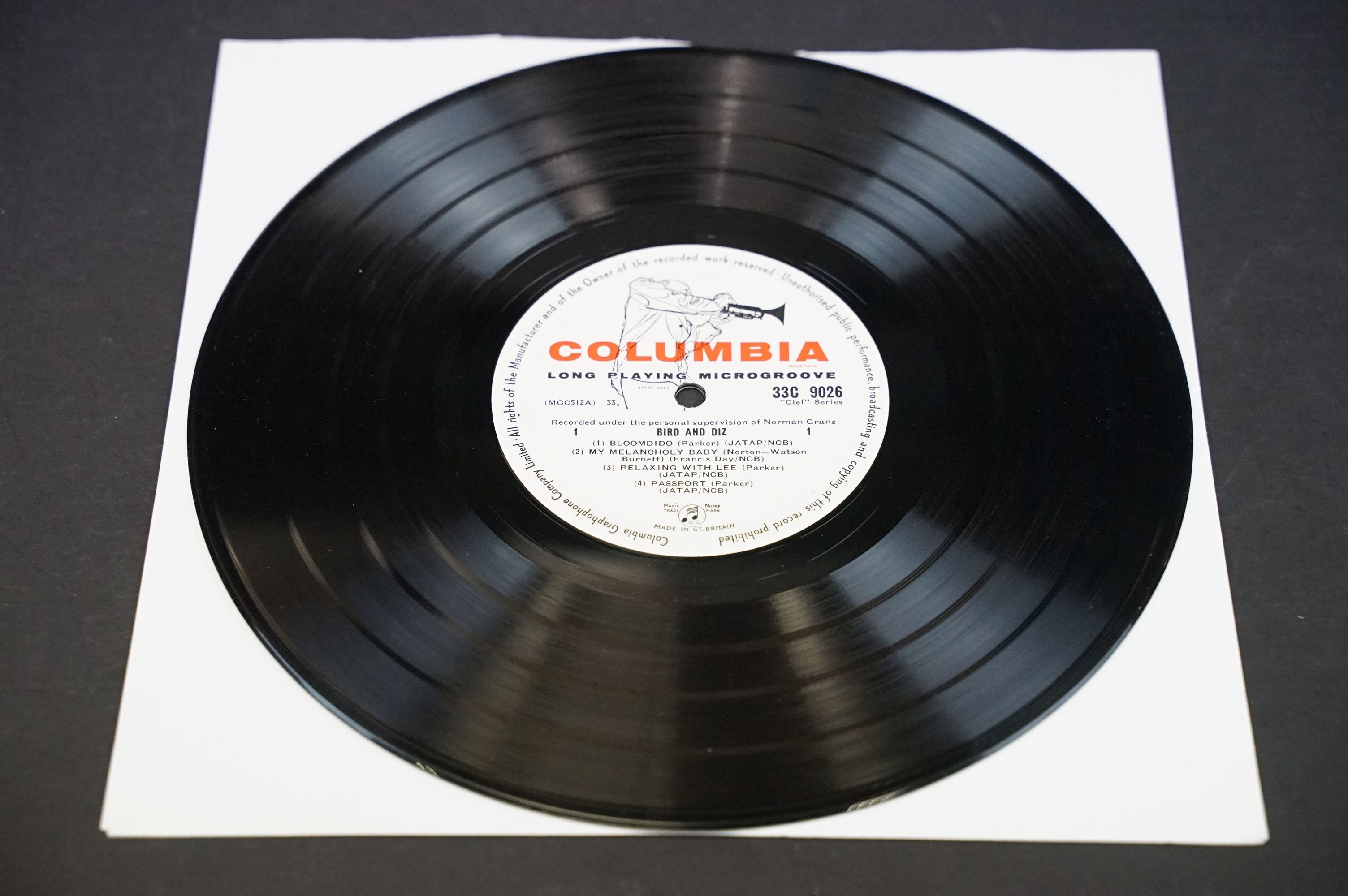 Vinyl - Jazz - Charlie Parker And Dizzy Gillespie – Bird And Diz. Original UK 1956 10” promo Factory - Image 2 of 6