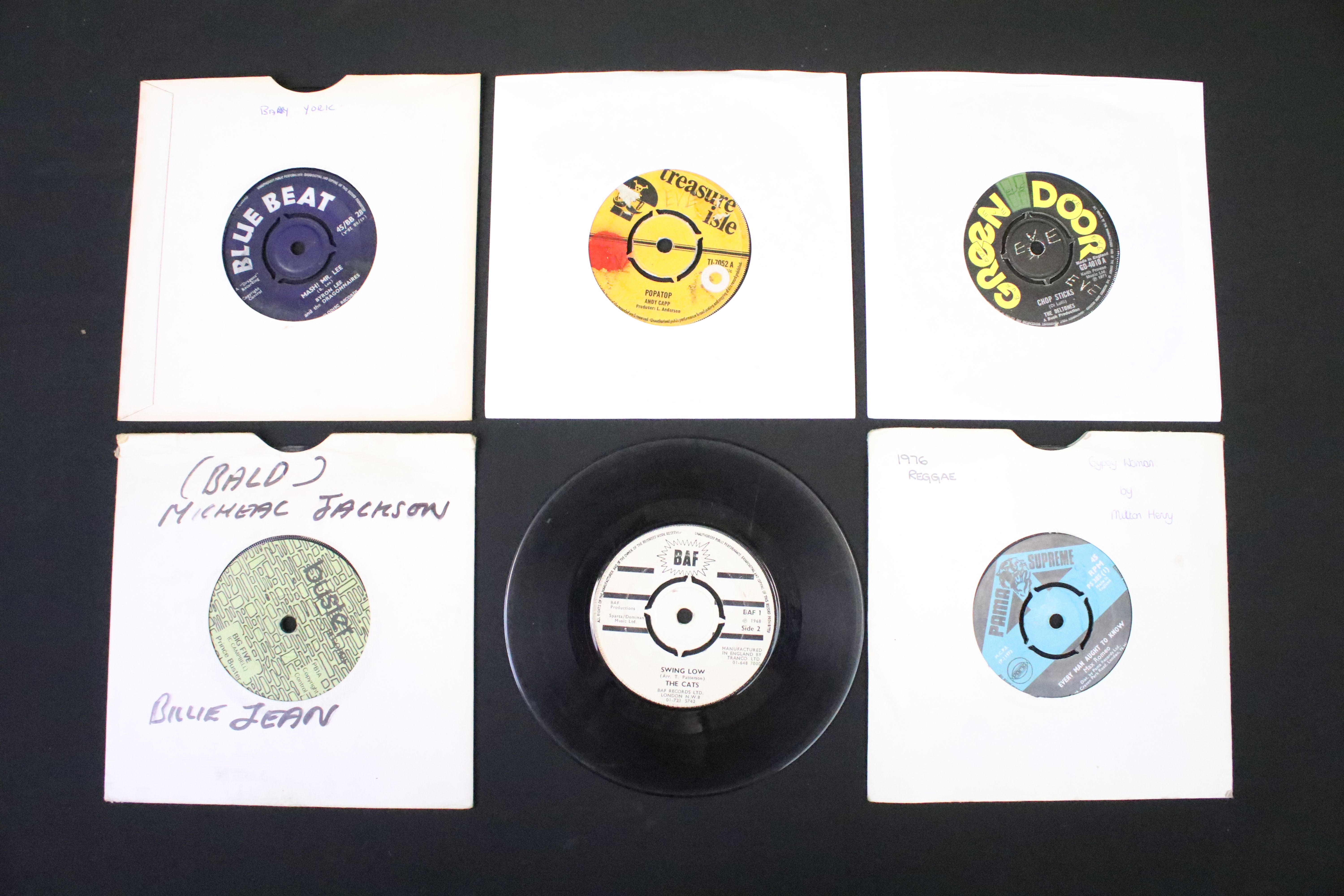 Vinyl - Approximately 100 Reggae / Ska / Roots 7” singles including: Byron Lee (Blue Beat), Andy - Image 2 of 6