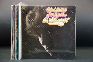 Vinyl / Autographs - 13 albums and one 12” single all signed by Al Stewart, 7 signed by Al Stewart