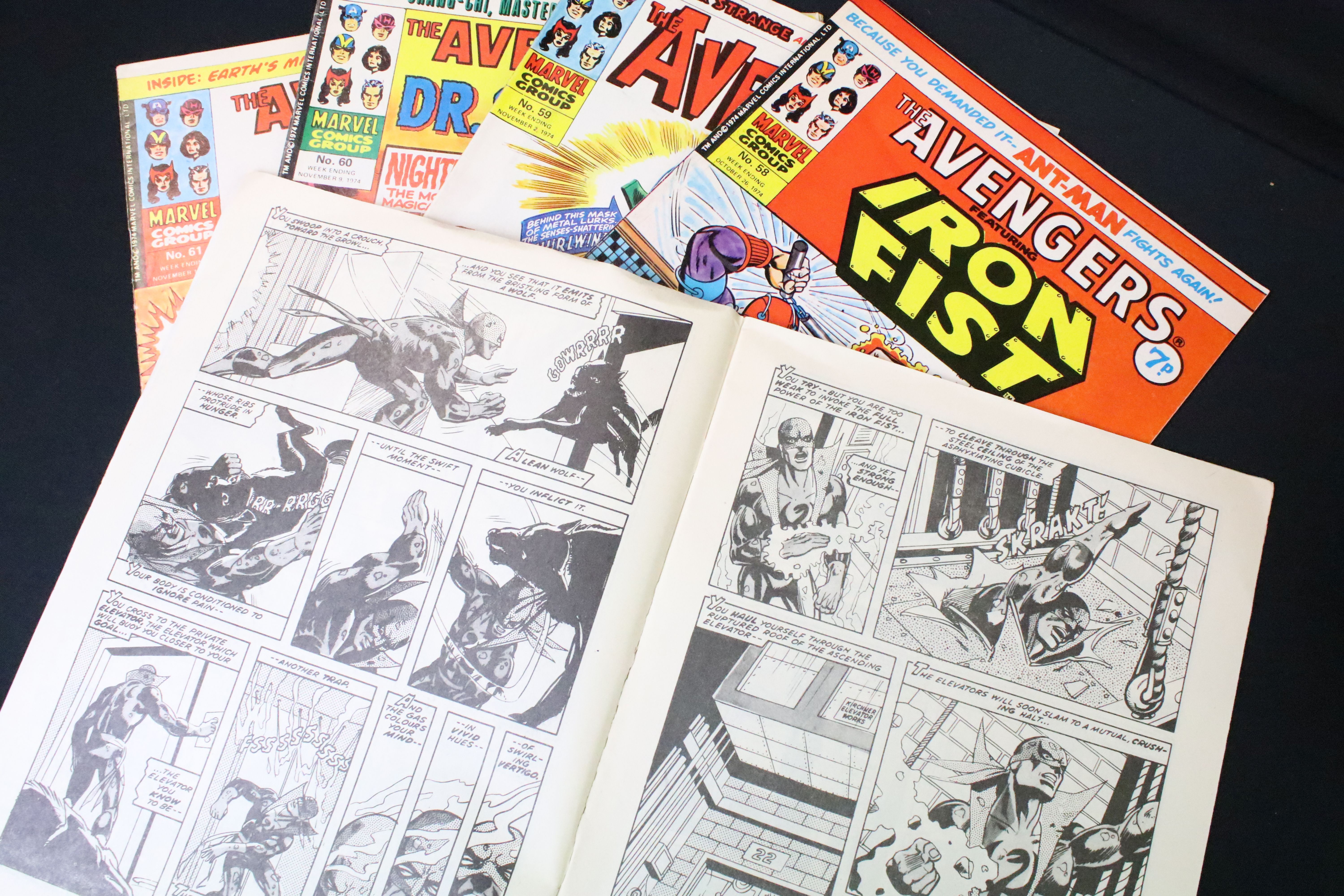 Comics - Large collection of various Marvel comics to include a complete run of The Avengers from - Image 7 of 8