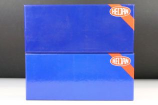 Two boxed Heljan OO gauge locomotives to include 1400 Class 14 D9500 BR green and 33541 33103