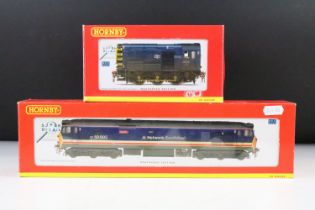 Two boxed Hornby OO gauge locomotives to include R2429 NSE Co Co Diesel Electric Class 50 Locomotive