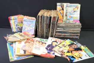 Comics - Around 240 late 1980s - early 1990s comics to include mainly DC Comics versions featuring