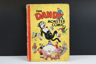 Comics - Early The Dandy Monster Comic 1947 annual version by DC Thompson & Co Ltd in gd overall