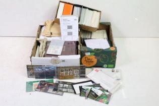 A collection of mainly British stamps to include coin covers, a large group of presentation packs