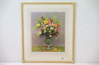 Marcel Dyf (1899-1925), Les Fleurs, limited edition print numbered 471/500 lower left, signed in