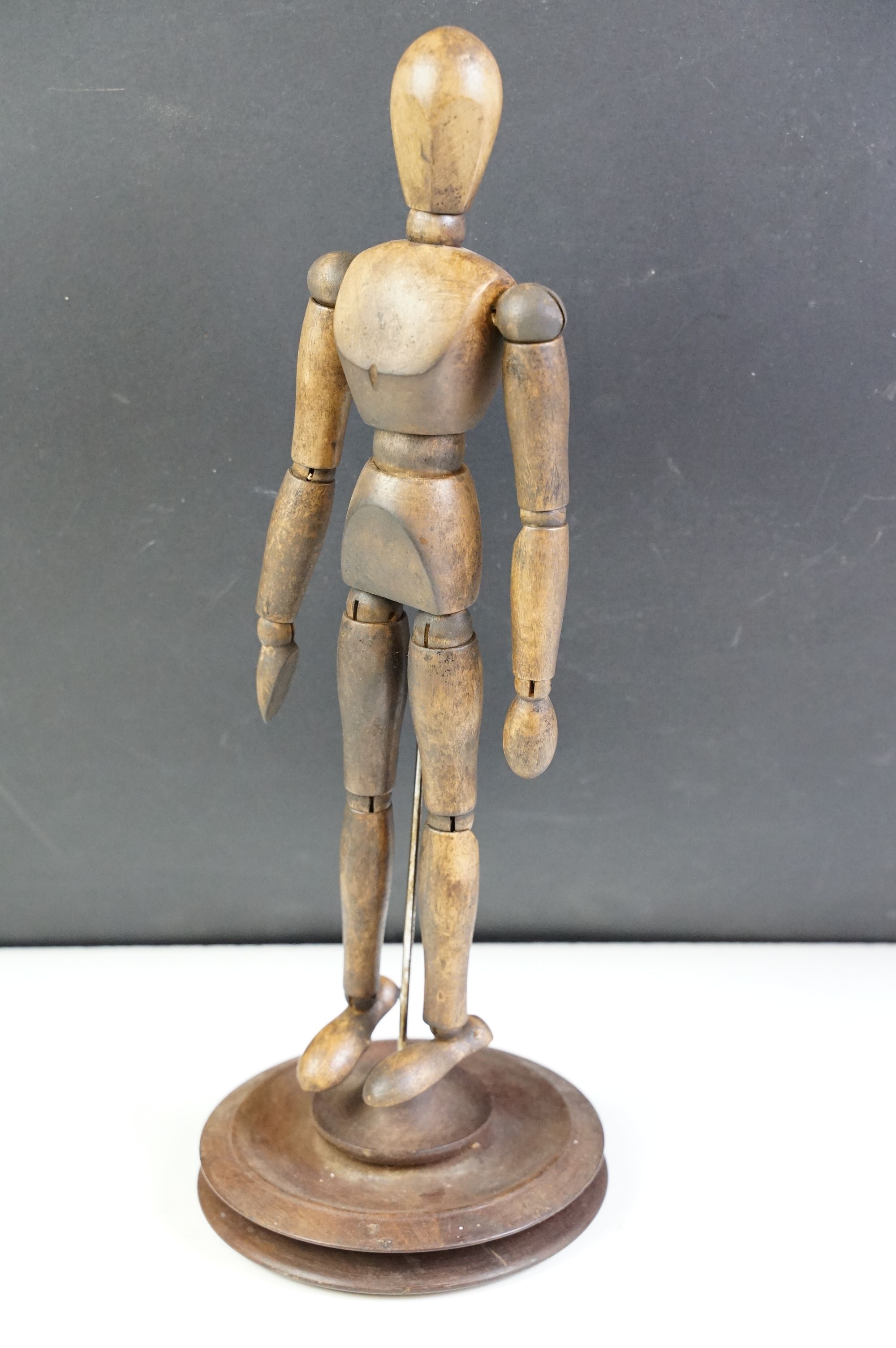 Wooden Artists Lay Figure, approx 34cm tall - Image 2 of 8