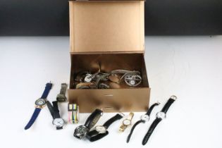 Collection of Assorted Watches including Timex Expedition Indiglo WR100, Sekonda, Ridley, LED, etc