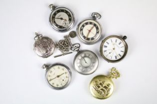 Pocket Watches including Ingersoll, Smiths, Acme Lever Silver Cased, etc