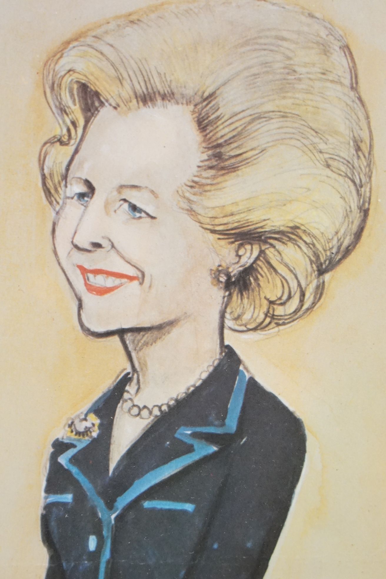 Two Tim Holder prints to include Margaret Thatcher (signed by Margaret Thatcher) and Michael - Image 3 of 11