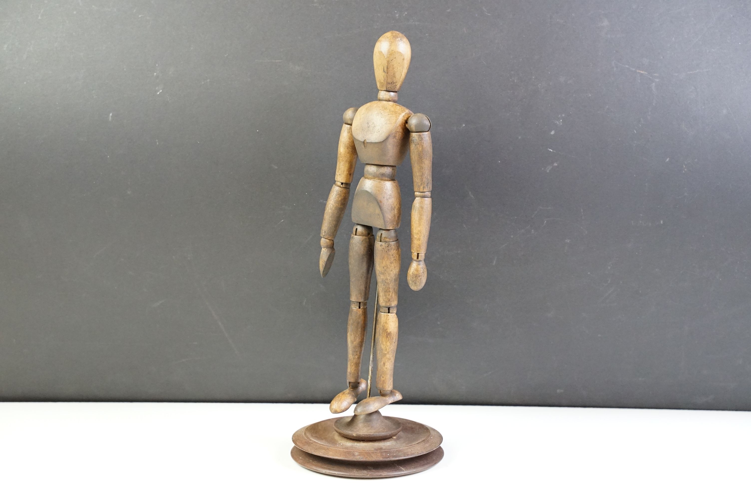 Wooden Artists Lay Figure, approx 34cm tall