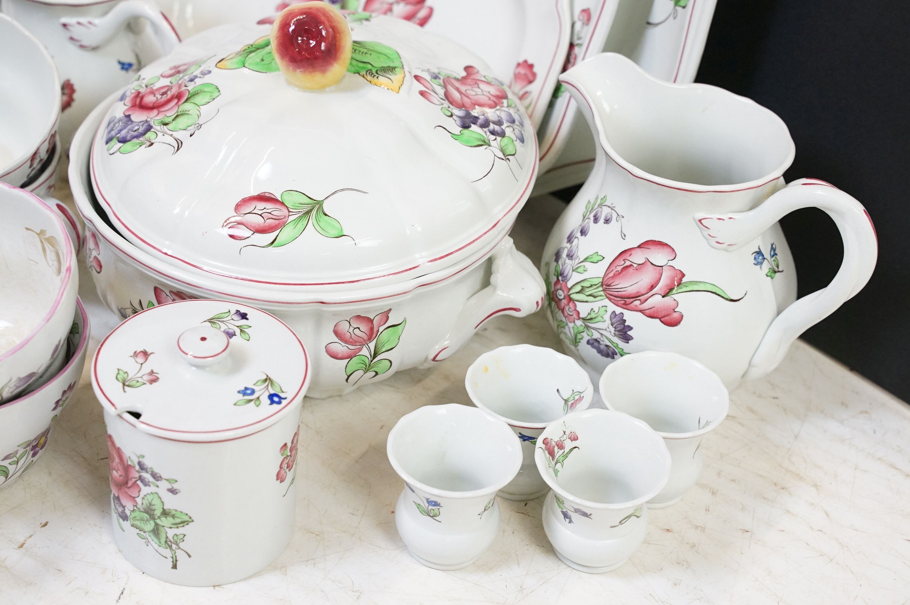 Copeland Spode / Spode 'Luneville' & 'Marlborough pattern tea and dinner ware to include 2 tureens & - Image 2 of 7