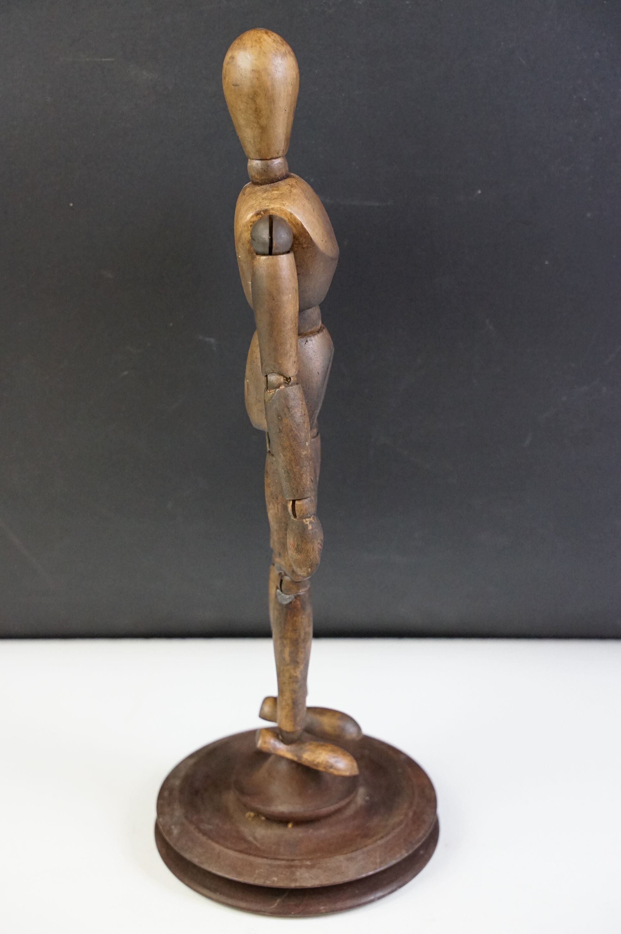 Wooden Artists Lay Figure, approx 34cm tall - Image 7 of 8
