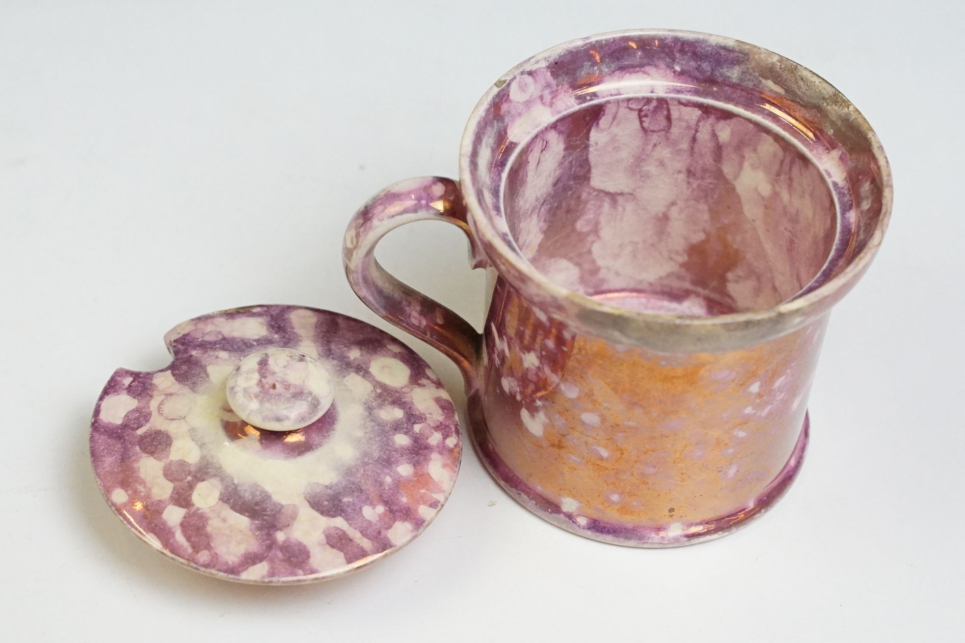 Group of Sunderland lustre pottery to include a 19th century Sunderland pink lustre jug with - Image 20 of 21