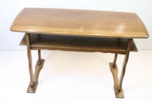 Mid 20th century Teak Coffee Table, 61cm high x 107cm long x 53cm deep