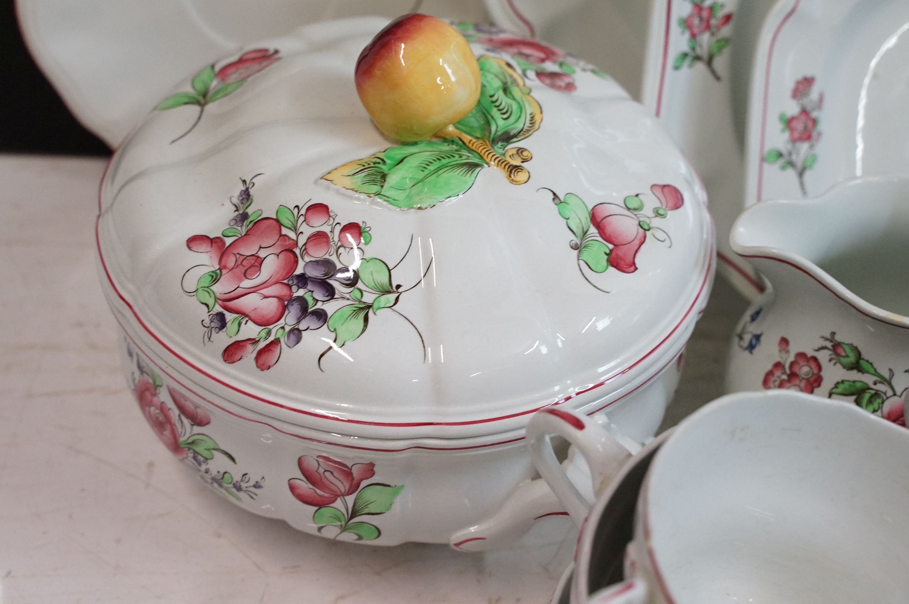 Copeland Spode / Spode 'Luneville' & 'Marlborough pattern tea and dinner ware to include 2 tureens & - Image 5 of 7