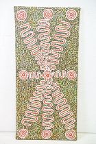 Valda Granites / Australian Indigenous artists, an original Aboriginal artwork, ' The Bush