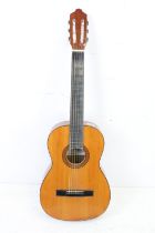 Mervi Rafael Molina Spanish guitar, with makers label to interior