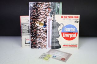 Football Autographs & Programmes - 1965 FA Cup Final Leeds United v Liverpool - Programme & match