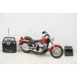 R/C Radio control Harley Davidson motorcycle with controller & charger