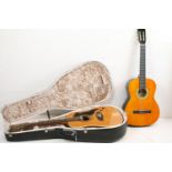 Eko Ranger 6 Italian guitar, with makers label to interior (cased); together with a Clifton acoustic