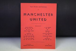 Football Programme - 1969/70 Glasgow Celtic v Manchester United dated, 11th May 1970, at Varsity