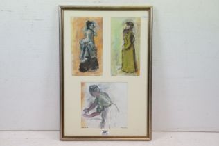 D. Lloyd Smith, after Edgar Degas, ironing woman, pastel, signed lower right and dated 86, lower