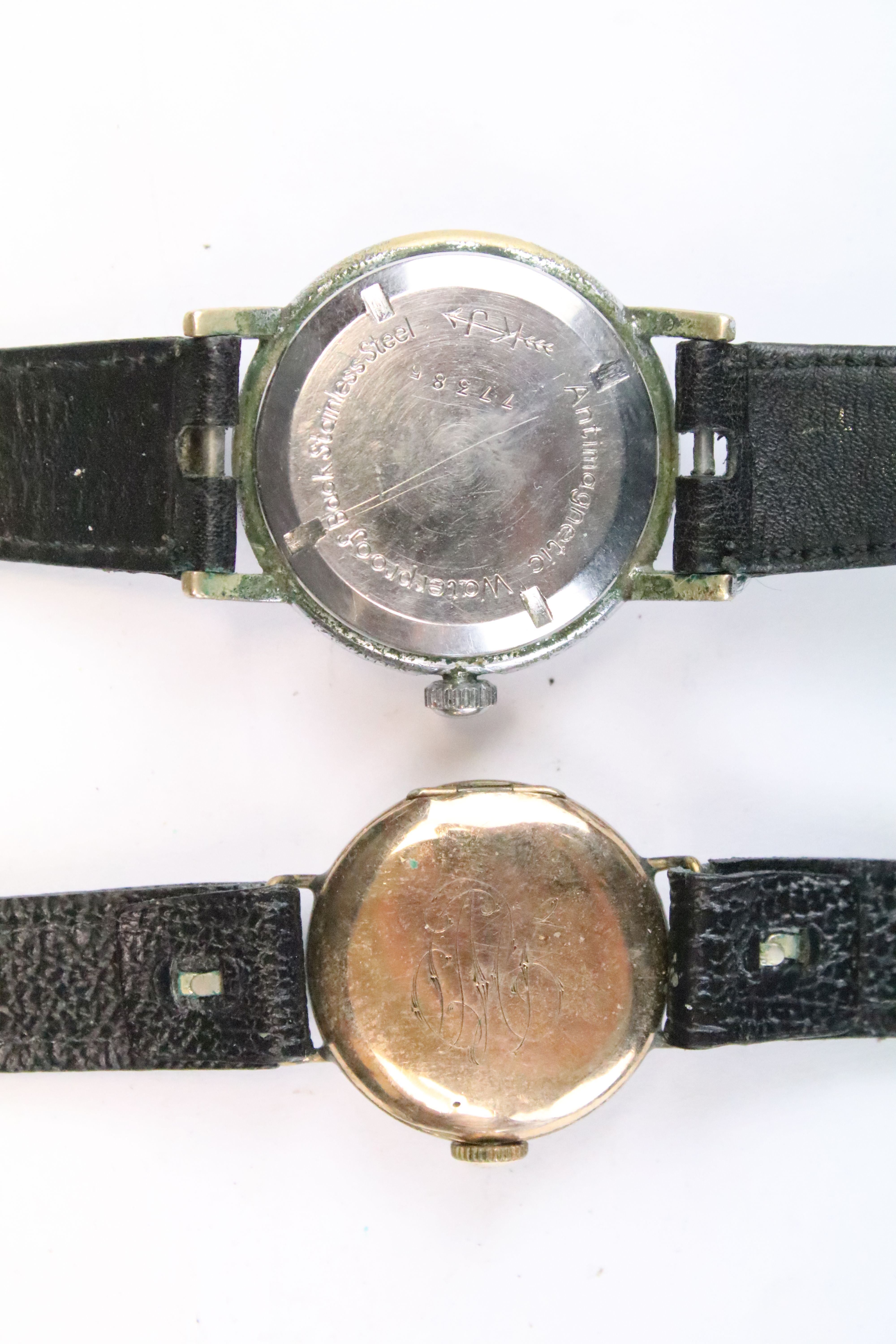 A collection of seven vintage and contemporary mechanical and quartz wristwatches to include Rotary, - Image 6 of 10