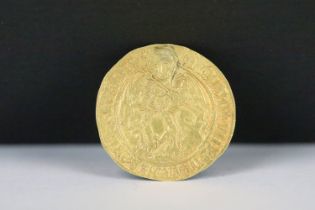 A British King Henry VIII 1509 hammered gold full Angel coin