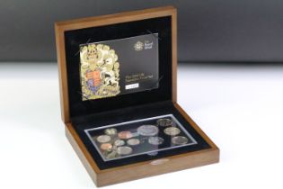 A Royal Mint United Kingdom 2009 Executive twelve coin proof set to include the Kew Gardens 50p