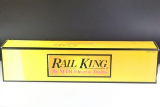 Boxed Rail King by MTH Electric Trains O gauge 30-1172-0 4-6-2 Blue Comet Pacific Steam Engine