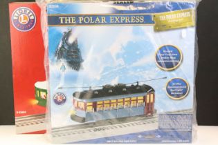 Two boxed Lionel O gauge Christmas related train sets to include The Polar Express 1923130 and The