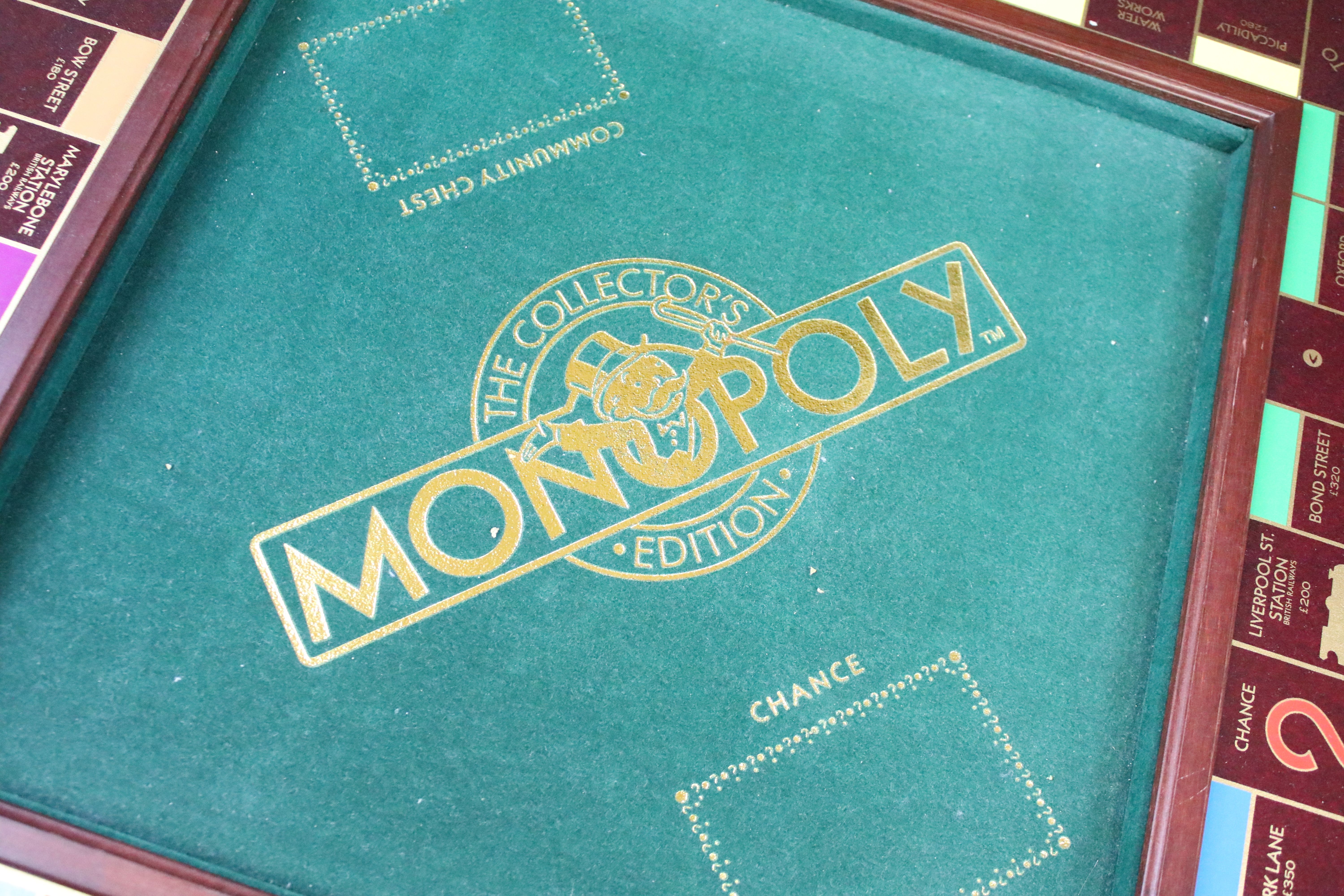 Franklin Mint Collectors Edition Monopoly Board Game with original 22ct gold plated game tokens, - Image 17 of 18
