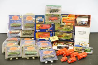 Collection of 24 boxed / carded diecast models to include Dinky 180 Volvo Estate, Matchbox 75